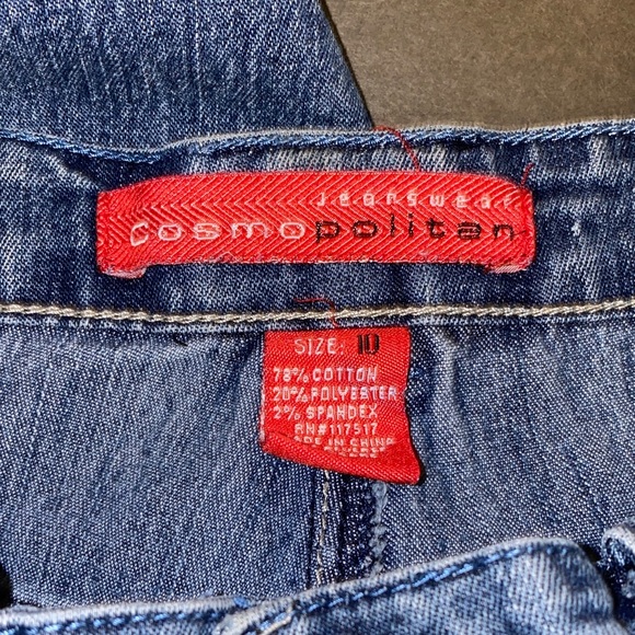 Cosmopolitan Jeanswear Size 10 Blue Ankle & Cropped Jeans - Picture 2 of 12